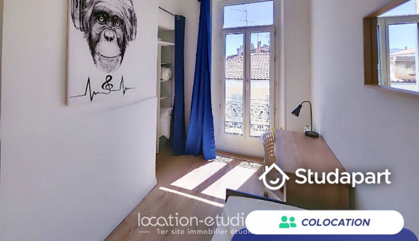 Colocation �tudiante Studio &agrave; Marseille 01er arrondissement (13001)