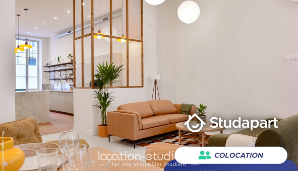 Colocation étudiante Studio &agrave; Marseille 01er arrondissement (13001)