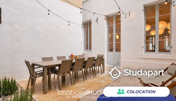 Colocation étudiante Studio &agrave; Marseille 01er arrondissement (13001)
