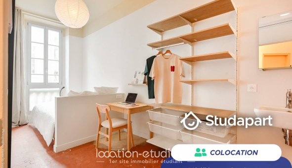 Colocation étudiante Studio &agrave; Marseille 01er arrondissement (13001)
