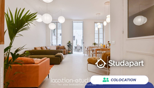 Colocation étudiante Studio &agrave; Marseille 01er arrondissement (13001)
