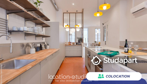 Colocation étudiante Studio &agrave; Marseille 01er arrondissement (13001)