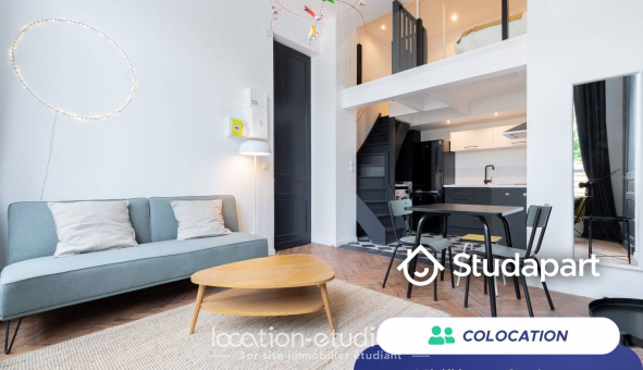 Colocation �tudiante Studio &agrave; Marseille 01er arrondissement (13001)