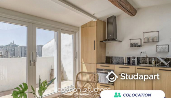 Colocation �tudiante Studio &agrave; Marseille 01er arrondissement (13001)