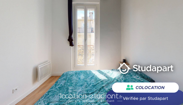 Colocation tudiante Studio à Marseille 02me arrondissement (13002)