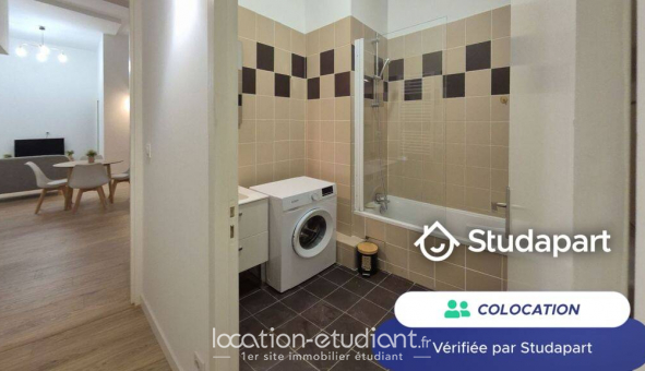 Colocation �tudiante Studio &agrave; Marseille 02�me arrondissement (13002)