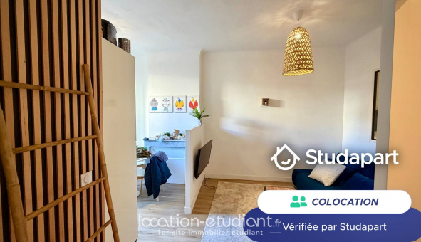 Colocation �tudiante Studio &agrave; Marseille 02�me arrondissement (13002)