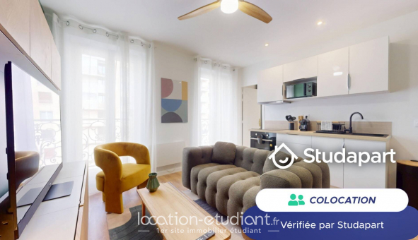 Colocation �tudiante Studio &agrave; Marseille 02�me arrondissement (13002)