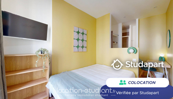Colocation �tudiante Studio &agrave; Marseille 02�me arrondissement (13002)