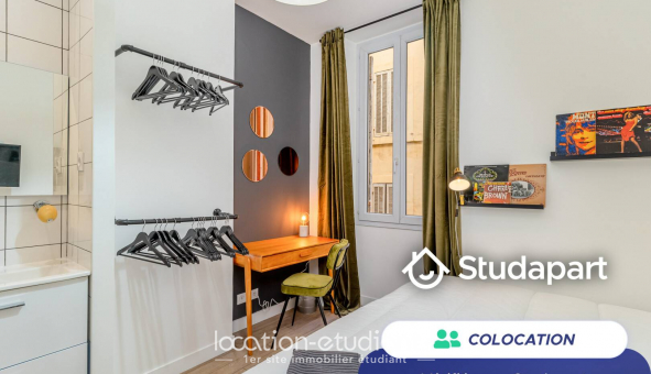 Colocation �tudiante T3 &agrave; Marseille 02�me arrondissement (13002)