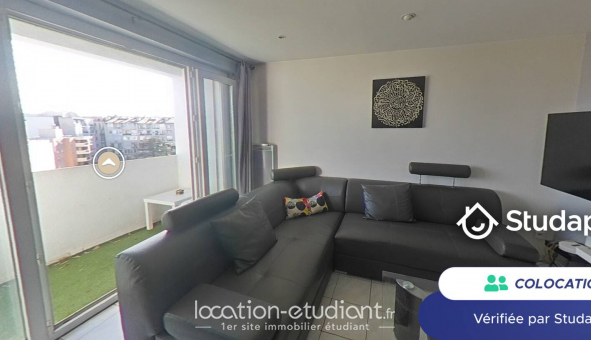 Colocation �tudiante Studio &agrave; Marseille 03�me arrondissement (13003)