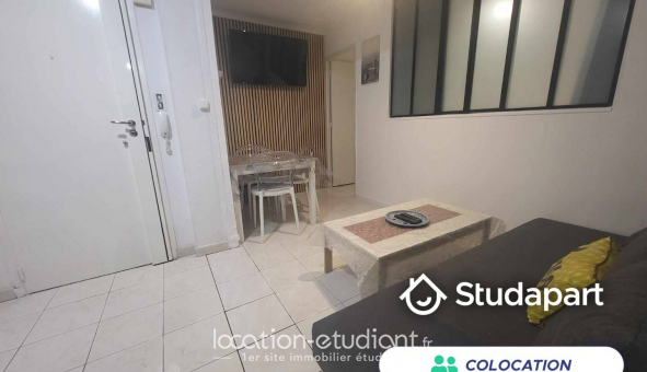 Colocation �tudiante Studio &agrave; Marseille 03�me arrondissement (13003)
