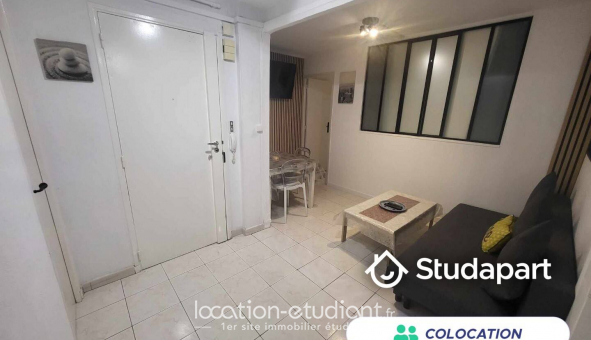 Colocation �tudiante Studio &agrave; Marseille 03�me arrondissement (13003)