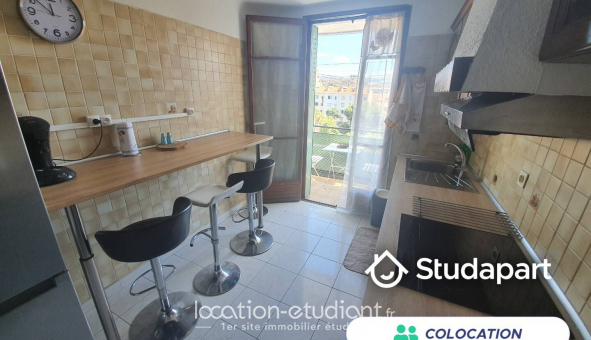 Colocation �tudiante Studio &agrave; Marseille 03�me arrondissement (13003)