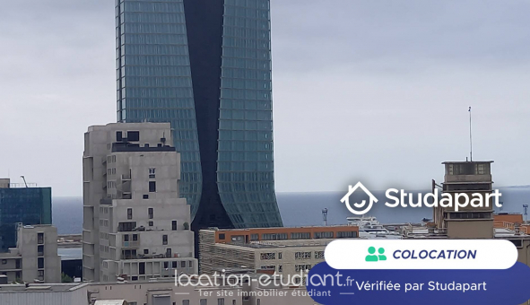 Colocation tudiante Studio à Marseille 03me arrondissement (13003)