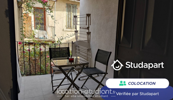 Colocation tudiante Studio à Marseille 03me arrondissement (13003)