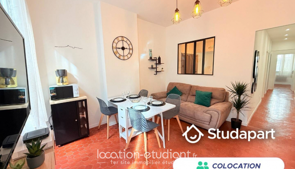 Colocation tudiante Studio à Marseille 03me arrondissement (13003)