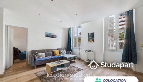Colocation �tudiante Studio &agrave; Marseille 03�me arrondissement (13003)