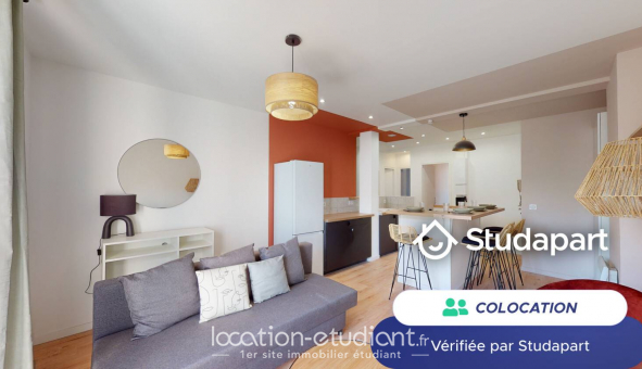 Colocation �tudiante Chambre dans une colocation de 18m2