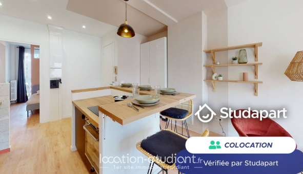 Colocation �tudiante Studio &agrave; Marseille 03�me arrondissement (13003)