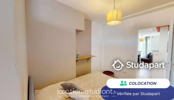 Colocation �tudiante Studio &agrave; Marseille 03�me arrondissement (13003)