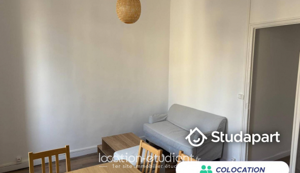 Colocation �tudiante Studio &agrave; Marseille 03�me arrondissement (13003)