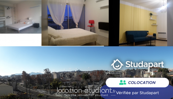 Colocation tudiante Studio à Marseille 04me arrondissement (13004)