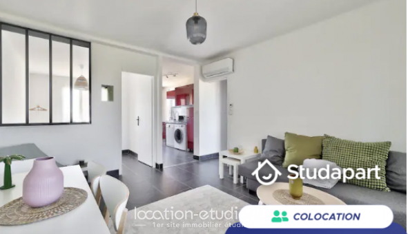Colocation �tudiante Studio &agrave; Marseille 04�me arrondissement (13004)