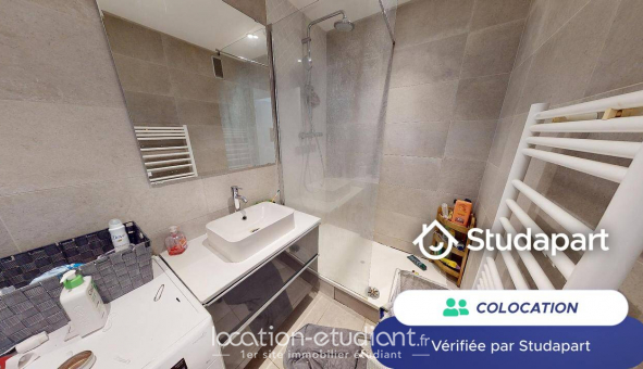 Colocation �tudiante Studio &agrave; Marseille 04�me arrondissement (13004)