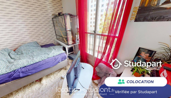 Colocation �tudiante Studio &agrave; Marseille 04�me arrondissement (13004)