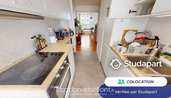 Colocation �tudiante Studio &agrave; Marseille 04�me arrondissement (13004)