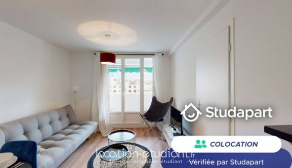 Colocation tudiante Studio à Marseille 04me arrondissement (13004)