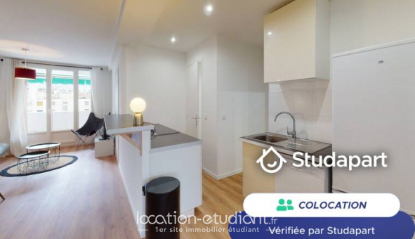 Colocation tudiante Studio à Marseille 04me arrondissement (13004)