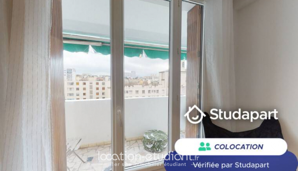 Colocation tudiante Studio à Marseille 04me arrondissement (13004)
