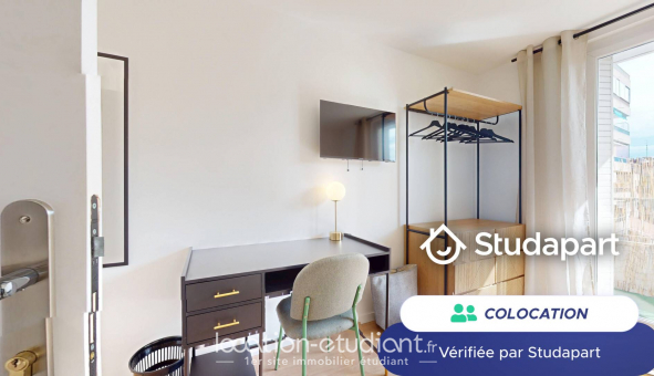 Colocation tudiante Chambre dans une colocation de 12m2