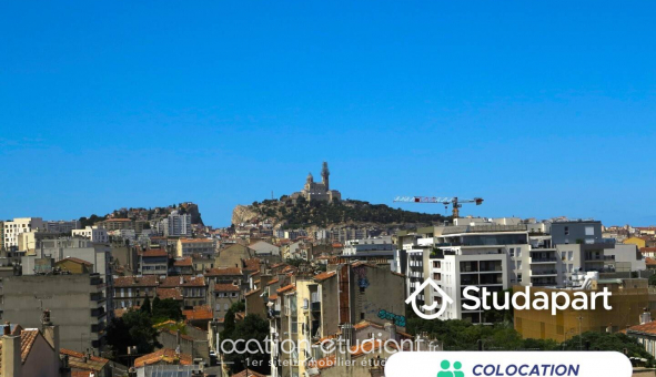 Colocation tudiante Studio à Marseille 05me arrondissement (13005)