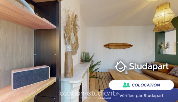 Colocation tudiante Studio à Marseille 06me arrondissement (13006)