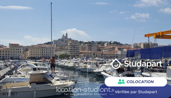 Colocation �tudiante T4 &agrave; Marseille 06�me arrondissement (13006)