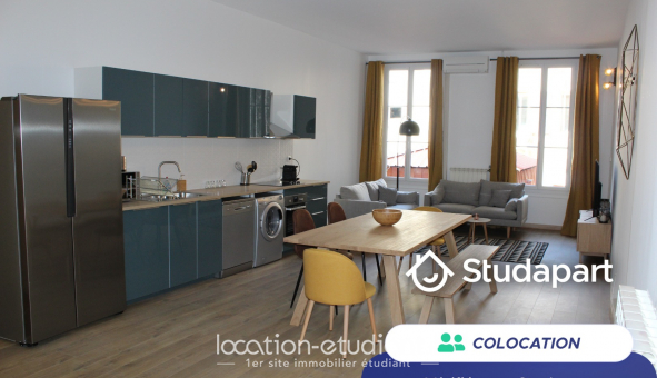 Colocation tudiante Studio à Marseille 06me arrondissement (13006)