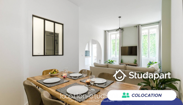 Colocation �tudiante Studio &agrave; Marseille 06�me arrondissement (13006)