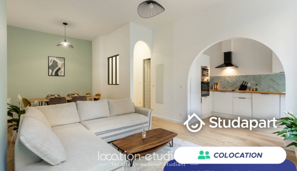 Colocation �tudiante Studio &agrave; Marseille 06�me arrondissement (13006)