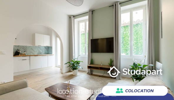 Colocation �tudiante Studio &agrave; Marseille 06�me arrondissement (13006)