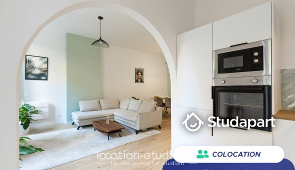 Colocation �tudiante Studio &agrave; Marseille 06�me arrondissement (13006)