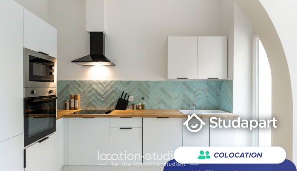 Colocation �tudiante Studio &agrave; Marseille 06�me arrondissement (13006)
