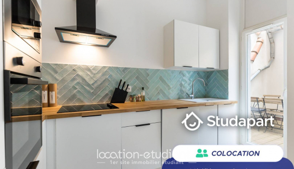 Colocation �tudiante Studio &agrave; Marseille 06�me arrondissement (13006)