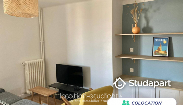 Colocation tudiante Studio à Marseille 06me arrondissement (13006)