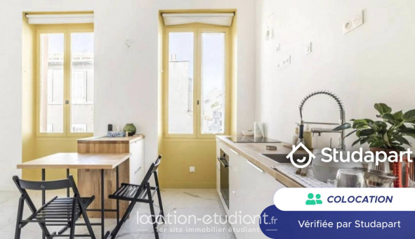 Colocation �tudiante Studio &agrave; Marseille 06�me arrondissement (13006)