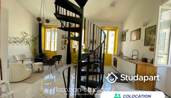 Colocation �tudiante Studio &agrave; Marseille 06�me arrondissement (13006)