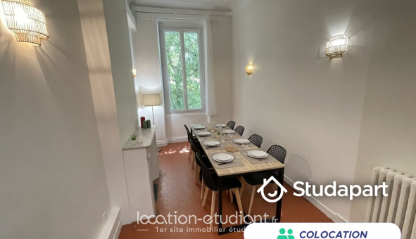 Colocation tudiante Studio à Marseille 06me arrondissement (13006)