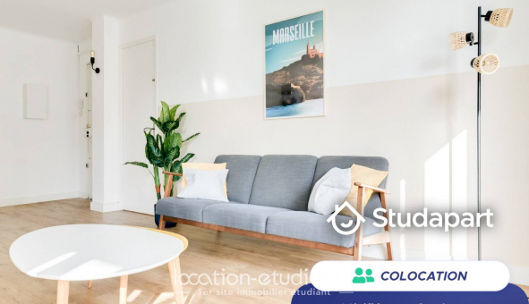 Colocation tudiante Studio à Marseille 08me arrondissement (13008)